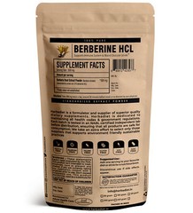 Berberine HCL 98% Extract Powder PREMIUM Berberis Blood Glucose Sugar Control