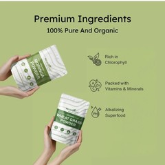 Premium Organic Moringa & Wheatgrass Combo For immunity Booster 400g(Total)