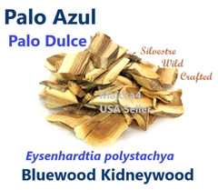 palo azul 1/2 oz Hierbas Mexicanas riñon rinon blue wood kidney urinary system