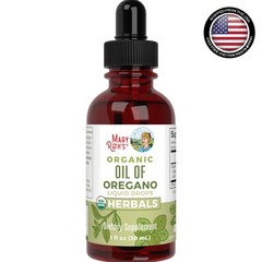 USDA Organic Oregano Oil Drops – 6 Supply for Immune & Digestive Health