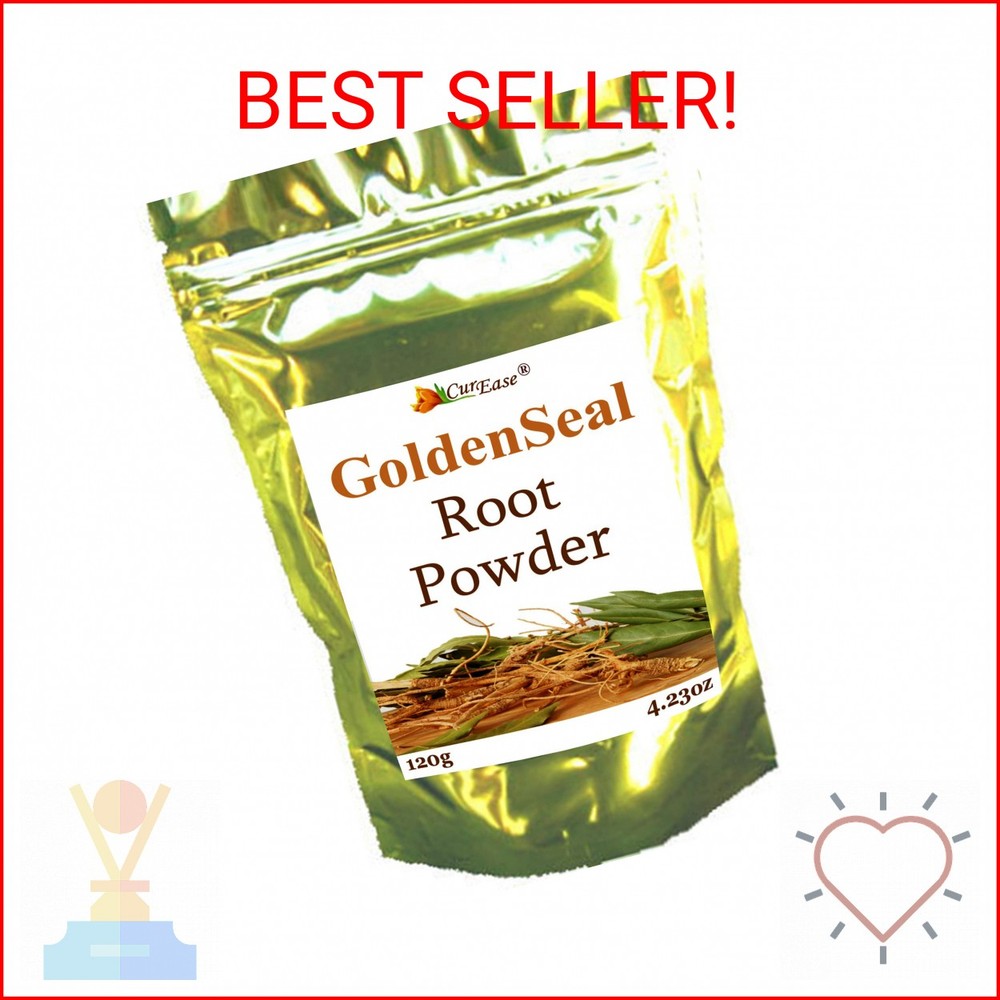 CurEase Goldenseal Root Powder 4.2 oz / 240 Servings