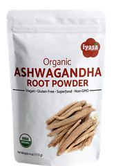 Organic Ashwagandha Root Powder|Certified USDA Organic I Withania Somnifera|