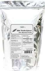 NuSci Milk Thistle Extract 80% Silymarin 250 g (8.8 oz Flavonoids Support Liver