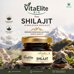 100% Pure Himalayan Shilajit, Soft Resin, Organic, Extremely Potent, Fulvic Acid