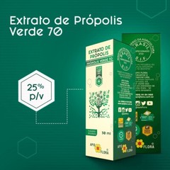 Propolis 70 Extract APIS FLORA Brazilian Bee Green 8 Bottles x 30mL