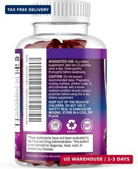 Elderberry Immune Support Gummies – 3X Strength Sambucus Elderberry Gummy with V