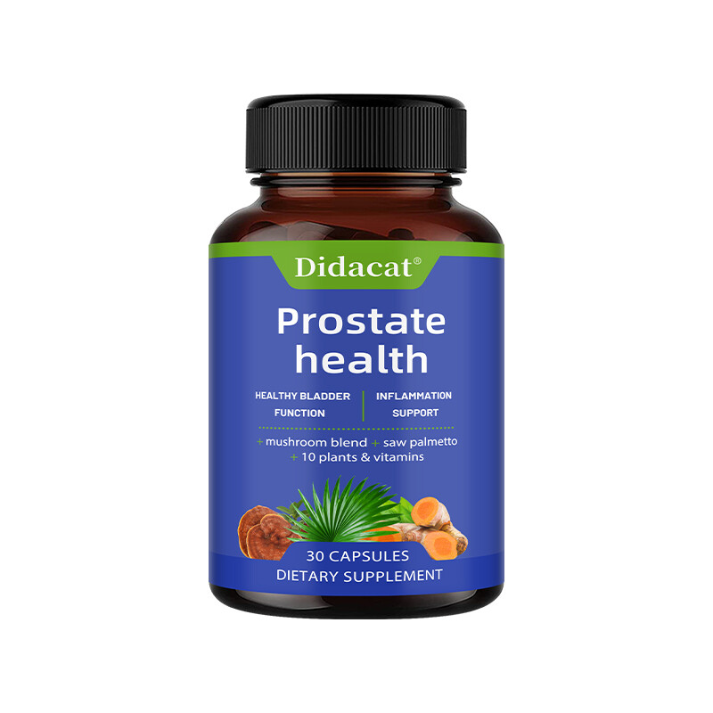 Prostate Health Capsules Natural Support for Men’s Wellness Bladder Health