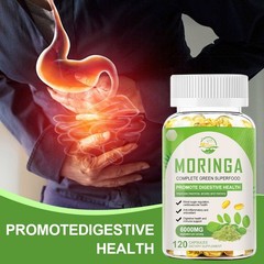 Moringa Oleifera Leaf Capsules NON GMO – All Natural – Made Fresh On Demand!