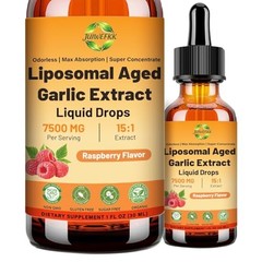 Liposomal Aged Garlic Extract Liquid Drop 500 mg, 15:1 Extract, Odorless |