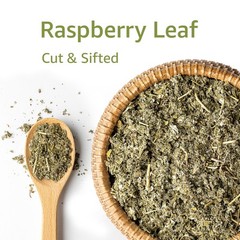 Red Raspberry Leaf – Cut & Sifted Herb – Rubus Idaeus – Loose Bulk Tea