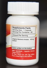 Capsule Organic Berberis Aristata Extract 10:1 Daruhaldi,Berberine