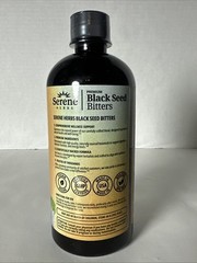 Serene Herbs Premium Black Seed Bitters 16fl Oz SEALED Exp 4/28