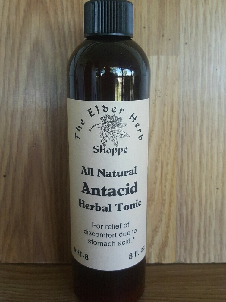 The Elder Herb Shoppe Acid Reflux – Antacid Herbal Tonic – 8 oz.