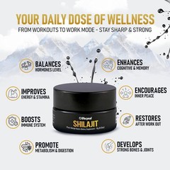 Lifecykel Shilajit Resin 15g: Wild-Harvested Mineral Supplement: 3rd-Party Test