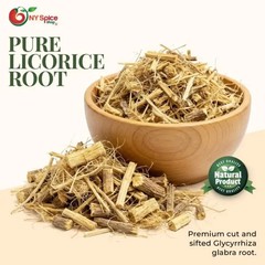 Licorice Root – Cut & Sifted (Glycyrrhiza glabra) Premium FREE SHIP