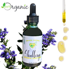 Skullcap Tincture Natural Liquid Drop 2oz