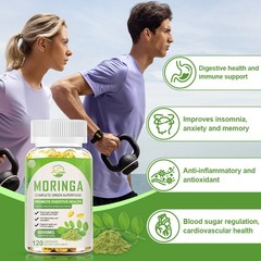 Moringa Oleifera Leaf Capsules NON GMO – All Natural – Made Fresh On Demand!