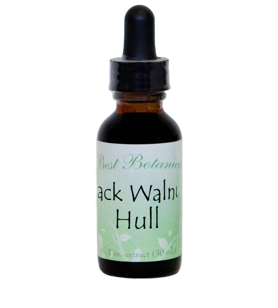 Black Walnut Hull Extract Herbal Tincture w/ Dropper Juglans nigra FREE SHIP USA