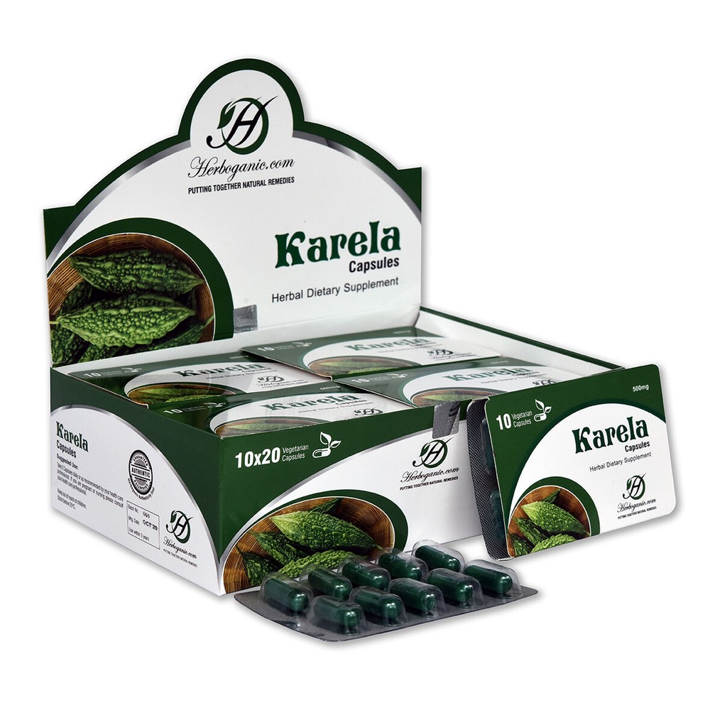 Karaila Capsules, Blister Pack 10×20 Capsules, Herbal Dietary Supplement