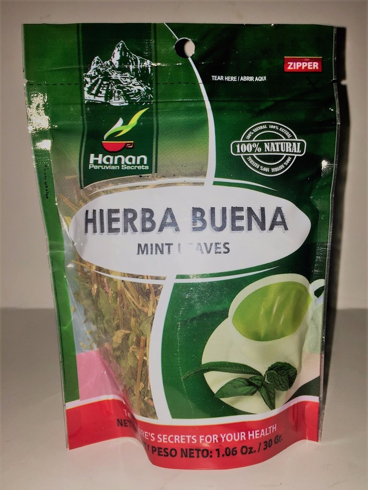Hierba Buena (Mint Leaves) 30 grs (Hanan)
