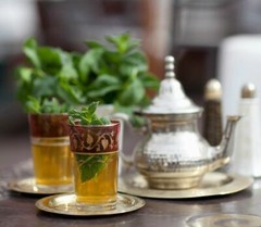 Moroccan Mint loose Tea with Orange Blossom