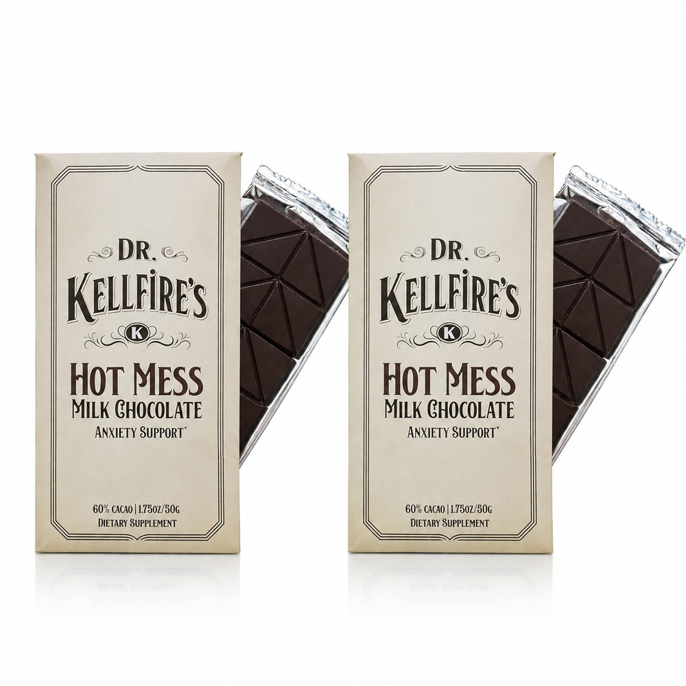 Mushroom Chocolate Bar Lion’s Mane Reishi Chaga Cordyceps Energy Bites Pack of 2