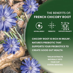 Chicory Root Roasted Granules, 1 Pound, Chicory Coffee (Inulin, Prebiotic Dietar