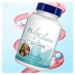 Advanced Gut Health Colon Support Immune System 15 Day Cleanse Detox 30 Pills US