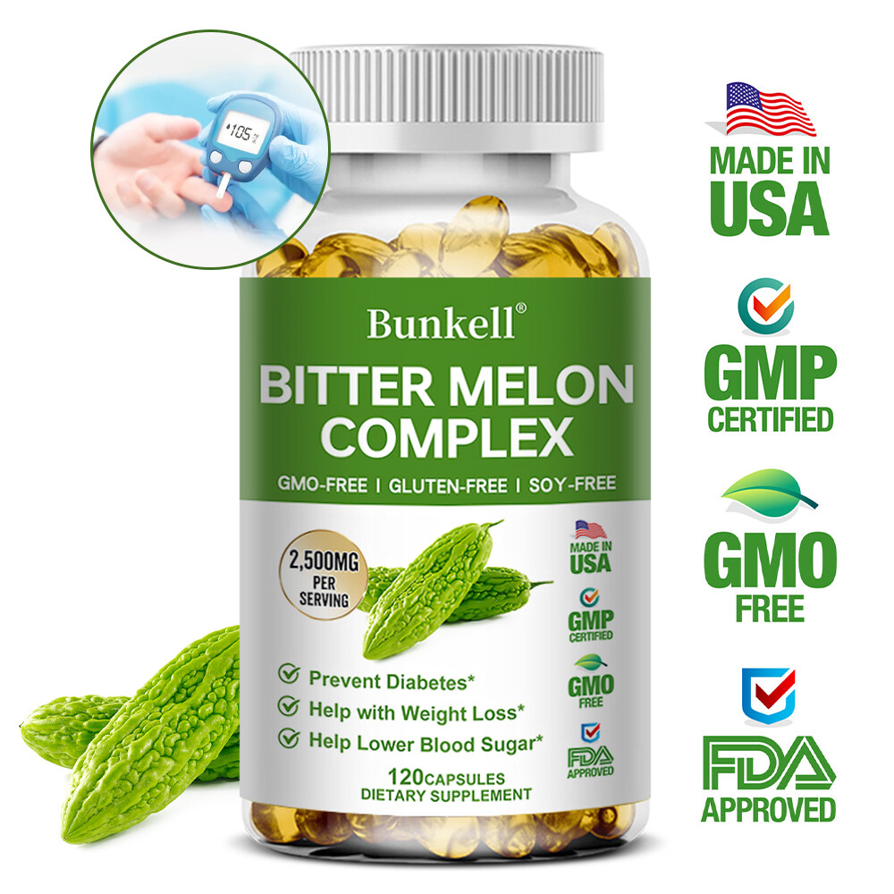 Bitter Melon Extract 2500 Mg | 30 To120 Ultra -Concentrated Capsules weight loss
