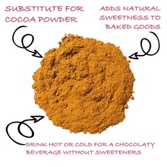 Worldwide Botanicals Organic Carob Powder – Medium Roast – Gluten Free, Super Fo