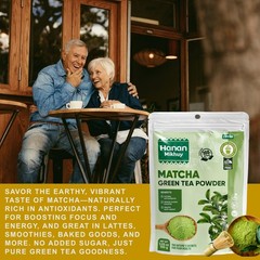 Matcha Green Tea (Té Verde) Powder (Molido) from Peru Andes 100% Natural