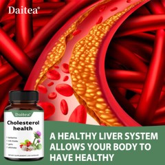 Cholesterol Health Capsules,Supports Liver,Digestive & Immune Health