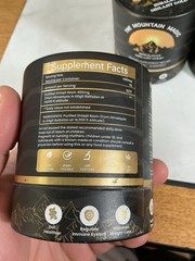 3X Himalayan Shilajit Gold Resin 400mg Extremely Potent, Fulvic Acid