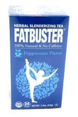 Fatbuster Herbal Slenderizing Tea Peppermint Weight Loss Diet / 24 Tea Bags