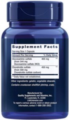 GLUCOSAMINE CHRONDROITIN HEALTHY JOINTS and CARTILAGE 500 Capsule LIFE EXTENSION