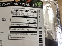 Frontier Co-op Organic Cut & Sifted Horsetail Herbal Supplement 1lb – Bag
