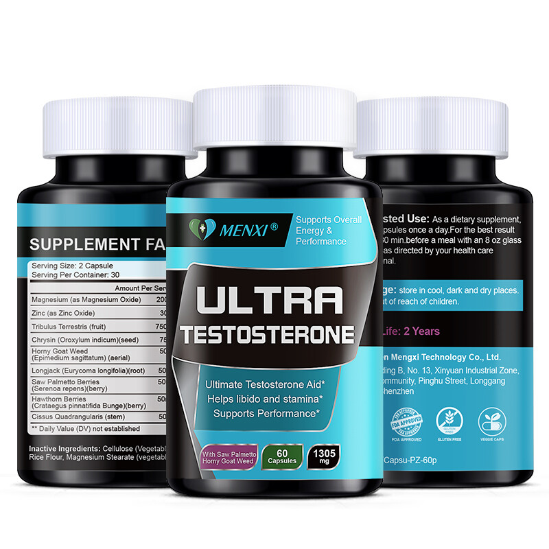 Zinc Magnesium Vitamin B6 Tablets Testosterone Boost Better Sleep 1305MG