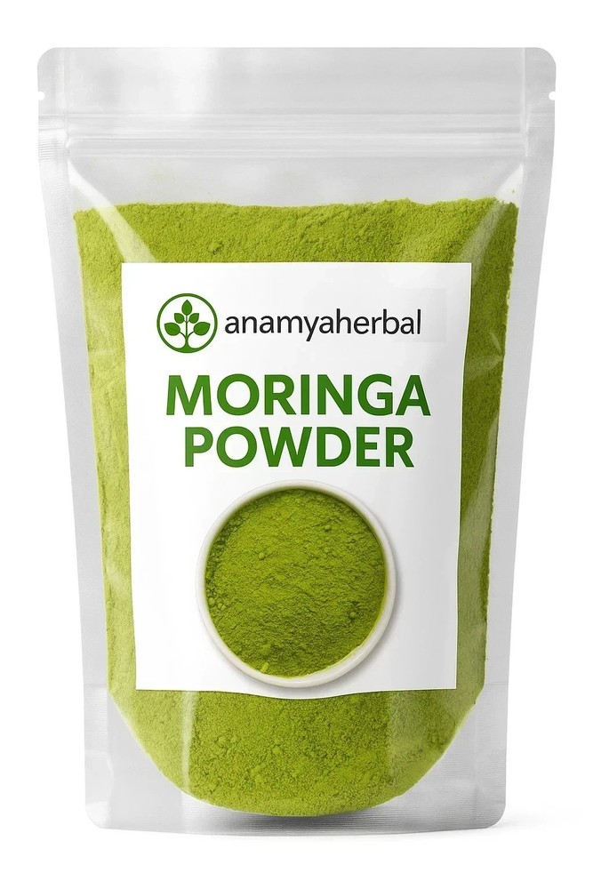 100% Pure Organic Moringa Powder -Natural Energy & Immunity Boost Bulk Wholesale