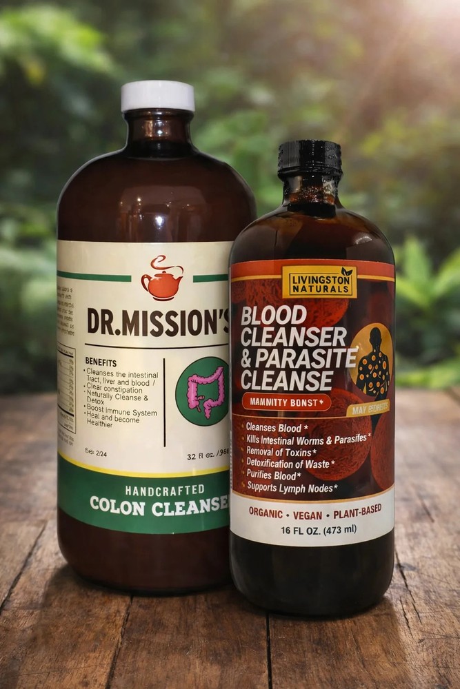 Complete Detox Duo — Organic Parasite & Colon Cleanse. Save $5 when you bundle!
