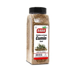 Badia Cumin Seeds, 16 oz – Whole Comino Seeds for Cooking & Seasoning