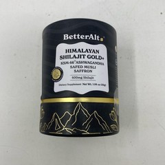 BetterAlt Himalayan Shilajit Gold+ Resin 600mg, 30g Jar EXP 05/2027