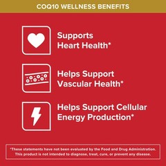 Qunol Ultra CoQ10 100mg, 3X Better Absorption, 90 Count (Pack of 1), No Color