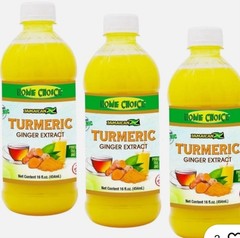 Home Choice Jamaica Tumeric Ginger Extract 16oz (3 Bottles)