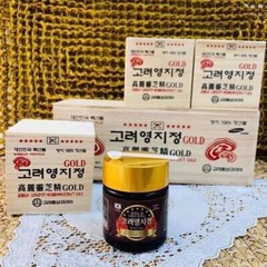 Korean Lingzhi Reishi Mushroom Ganoderma Lucidum Extract Gold 120gx3 고려영지정골드