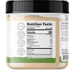 Organic Fenugreek Powder 1LB – Natural Herbal Supplement for Digestive Health