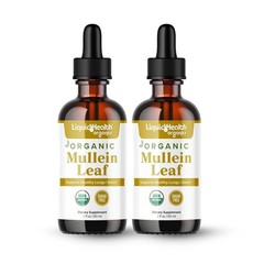 LIQUIDHEALTH Mullein Leaf Extract Drops 2 fl oz Organic Respiratory Support