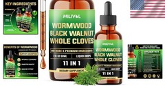 Wormwood Herbal Drops for Internal Cleansing & Cellular Protection – 60ml Bottle