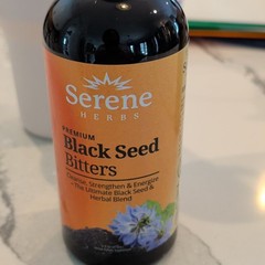 Serene Herbs Premium Black Seed Bitters- SEALED Exp 12/2027