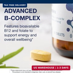 Metagenics Vitamin B-Complex Active B6 & B12 with Folate, 60 Tablets | Active B6