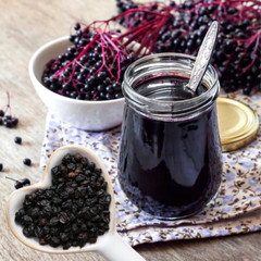 Elderberry Organic Dried Whole Sambucus Nigra Berries – Natural Kosher 28.3g